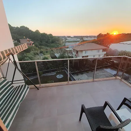 A Dreamy Luxury Two-bedroom With A Special View Of The Forest, Mountains And Sunset Appartement Alanya