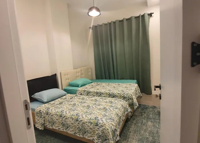 A Dreamy Luxury Two-Bedroom Apartment With A Special View Of The Forest, Mountains And Sunset 阿拉尼亚