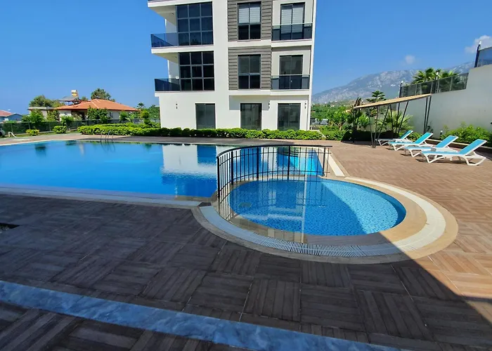 Appartement A Dreamy Luxury Two-Bedroom Apartment With A Special View Of The Forest, Mountains And Sunset Alanya