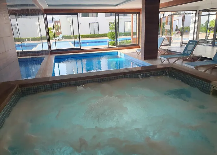 A Dreamy Luxury Two-Bedroom Apartment With A Special View Of The Forest, Mountains And Sunset